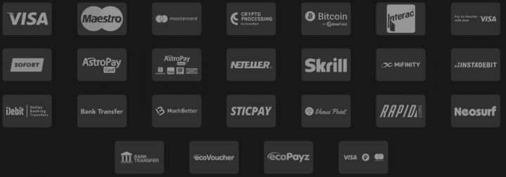 Just Casino payment methods