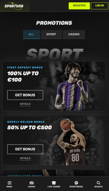 Μπόνους Sportuna