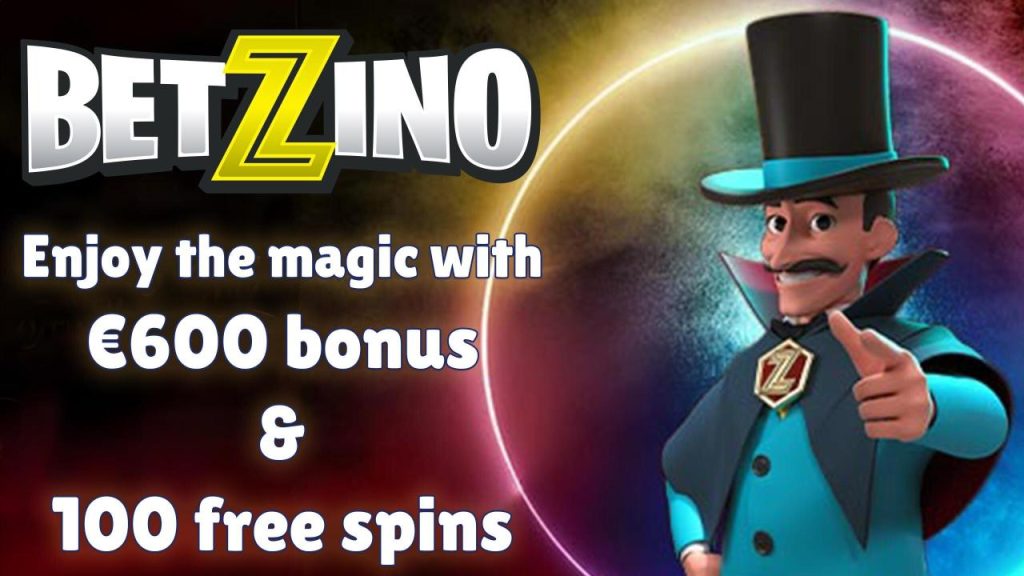 Interface du bonus Betzino montrant des options de jeu