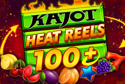 Przykład gry slotowej w Heats casino, Heat Reels 100++