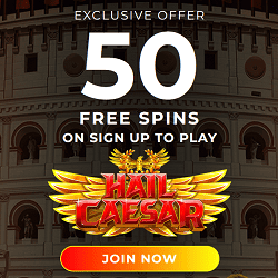 AvantGarde Casino 50 Free Spins Bonus Banner