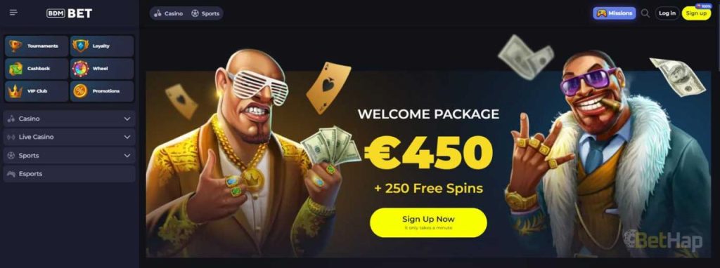 Promo code Bdmbet
