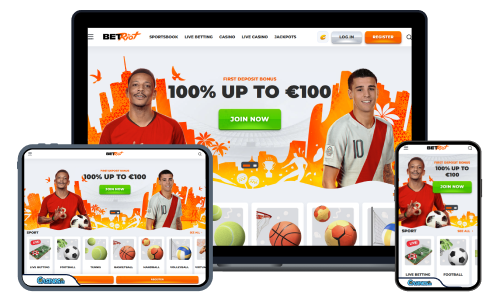 Interface du Casino BetRiot