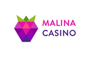 Interfaz de la aplicación móvil de Malina Casino mostrando tragamonedas y ruleta en vivo