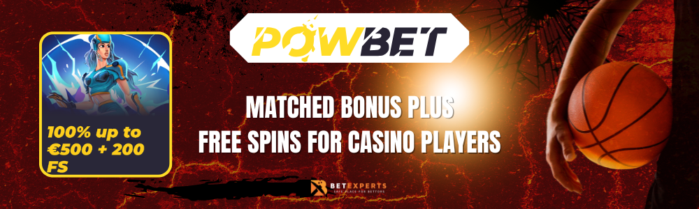 Banner promozionale di Powbet