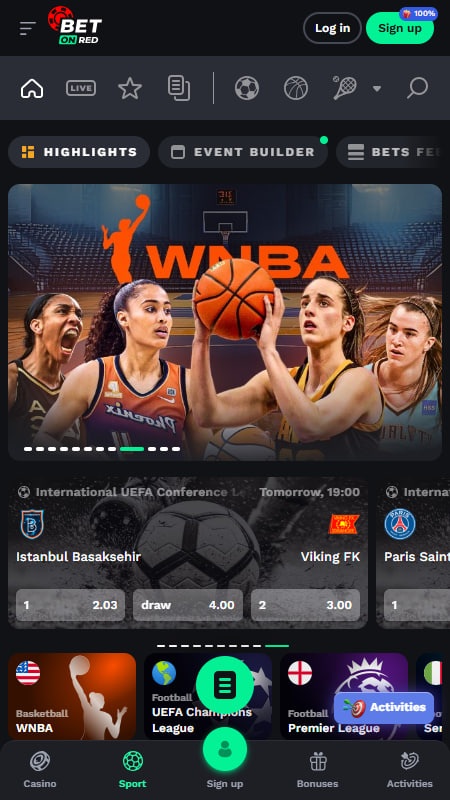 Interface de BetonRed