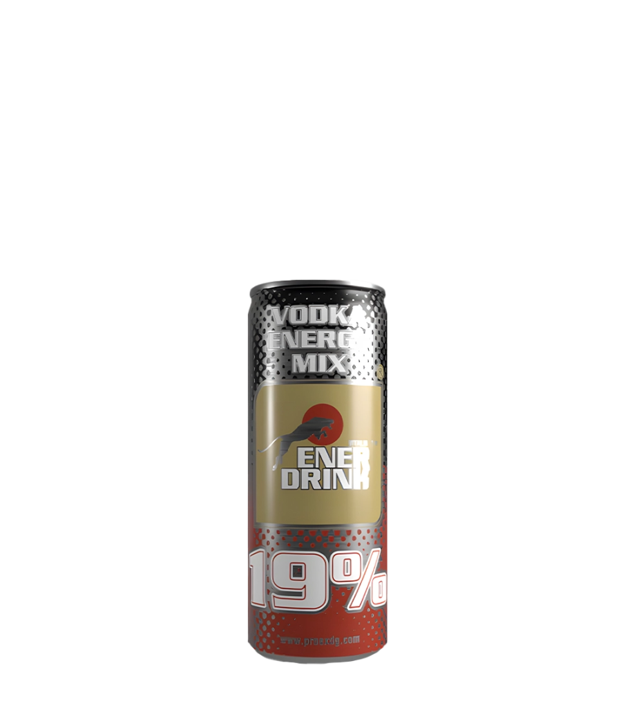 Energy Drink nawiązujący do energetycznej tematyki kasyna