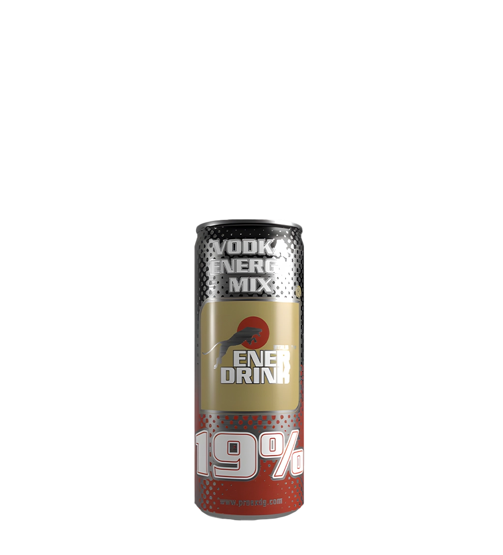 Energy Drink nawiązujący do energetycznej tematyki kasyna