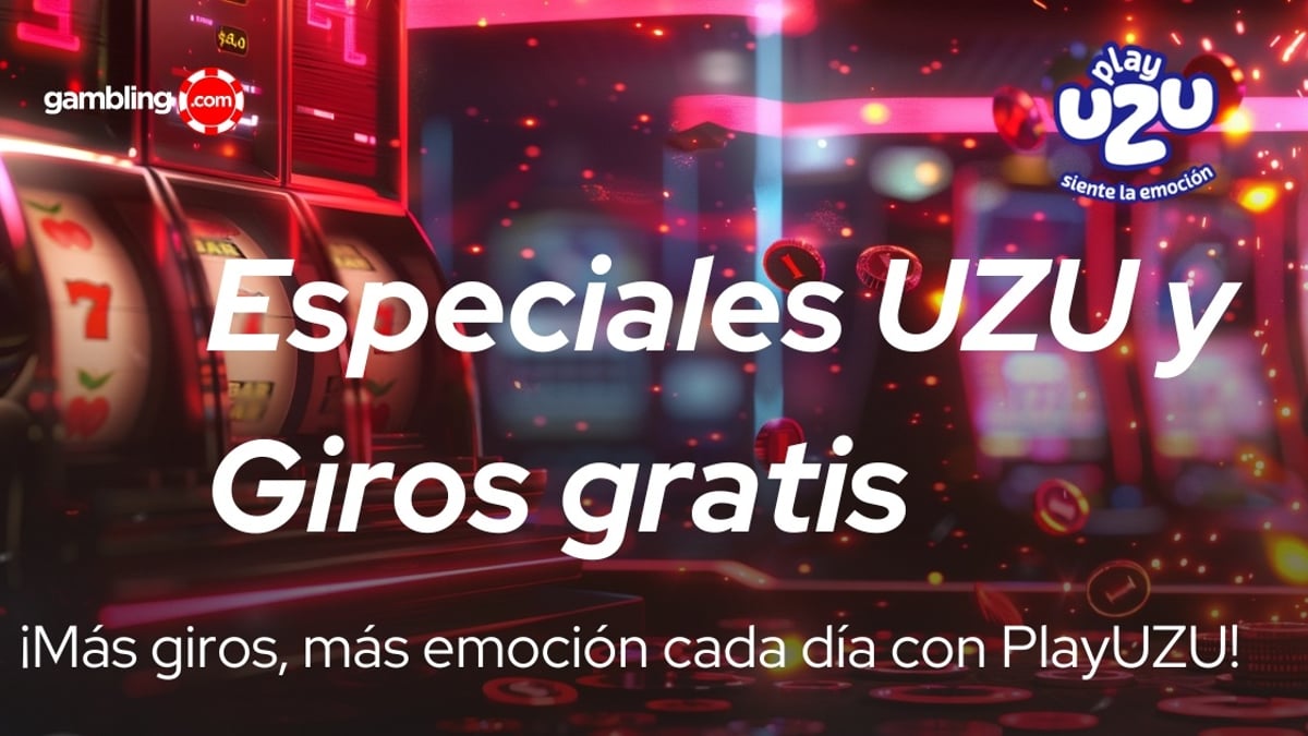 Interfaz de juego de Playuzu mostrando tragamonedas y promociones en pantalla Interfaz de juego de Playuzu mostrando tragamonedas y promociones en pantalla
