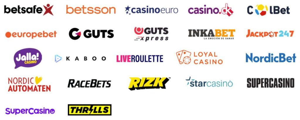 Unibet Casino interface