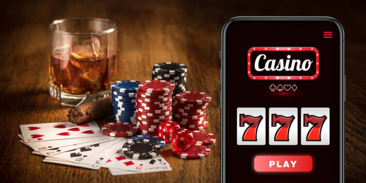 Sky Crown casino mobile app interface shown on a smartphone screen