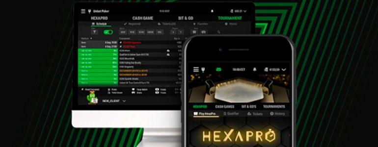 Interfaccia moderna di un casinò online su desktop e mobile