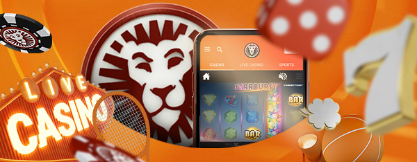 Interfaz de Leovegas casino online mostrando juegos y apuestas