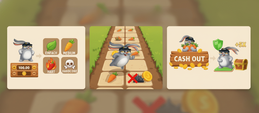 Wie man Rabbit Road spielt